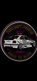 The Drift Squatch 318ti slap Sticker